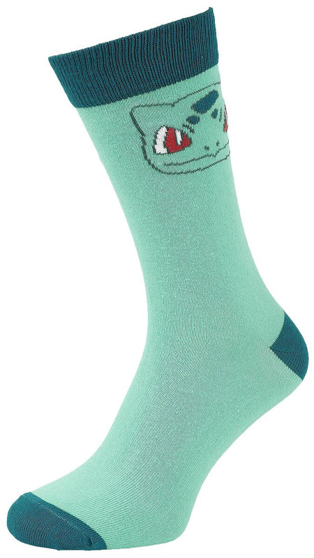 Chaussettes Gaming de Pokémon - Bulbizarre - EU 43-46 - pour Unisexe - turquoise - Pokémon