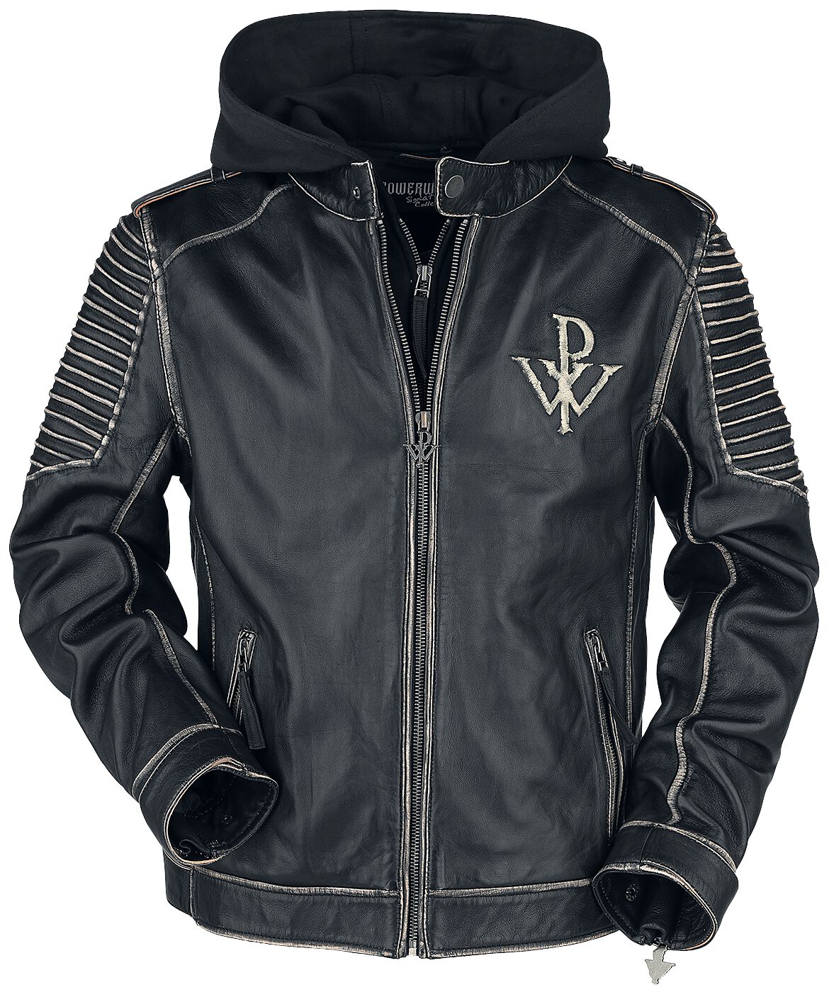 Veste en cuir  de Powerwolf - EMP Signature Collection - S à 3XL - pour Homme - noir - Powerwolf