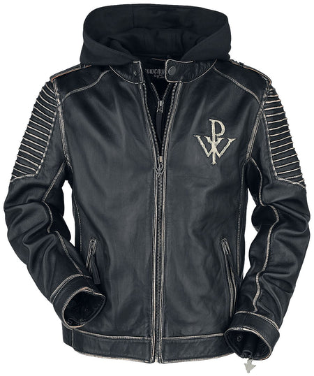 Veste en cuir  de Powerwolf - EMP Signature Collection - S à 3XL - pour Homme - noir - Powerwolf