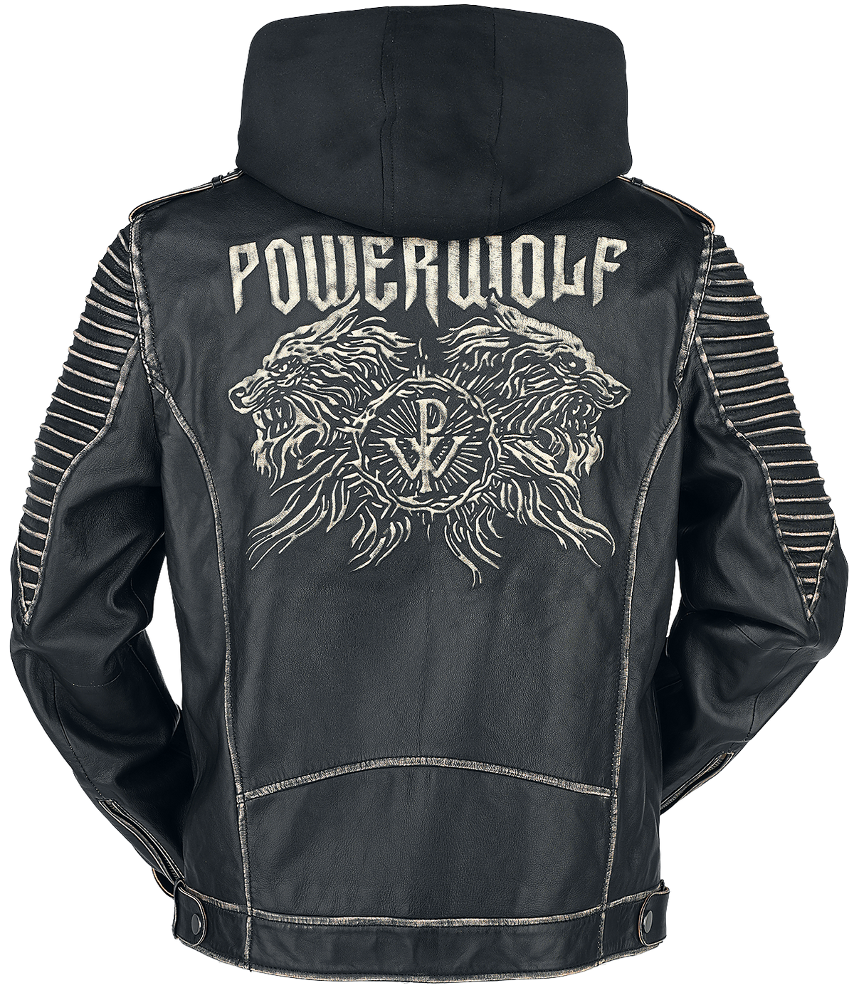 Veste en cuir  de Powerwolf - EMP Signature Collection - S à 3XL - pour Homme - noir - Powerwolf - View 2