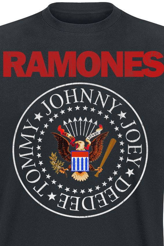 T-Shirt Manches courtes  de Ramones - Seal Red - S à XXL - pour Homme - noir - Ramones - View 2