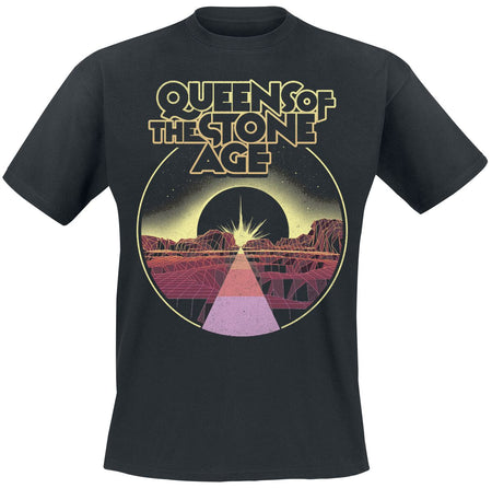 T-Shirt Manches courtes  de Queens Of The Stone Age - Warp - S à XXL - pour Homme - noir - Queens Of The Stone Age