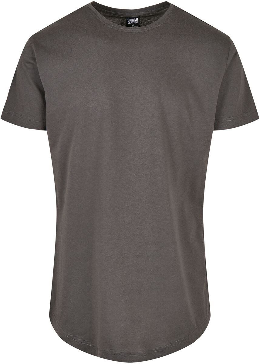 T-Shirt Manches courtes  de Urban Classics - T-shirt Long - S à 3XL - pour Homme - gris - Urban Classics