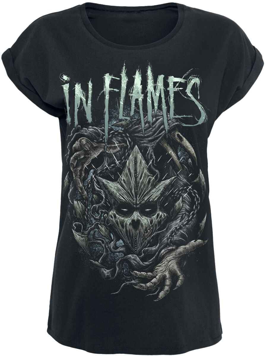T-Shirt Manches courtes  de In Flames - In Flames We Trust - S à XXL - pour Femme - noir - In Flames