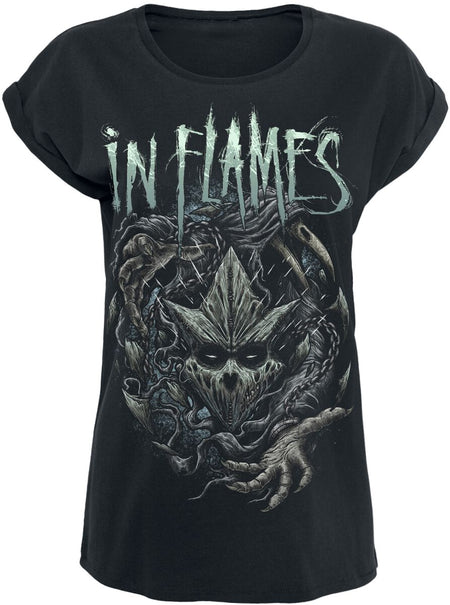 T-Shirt Manches courtes  de In Flames - In Flames We Trust - S à XXL - pour Femme - noir - In Flames