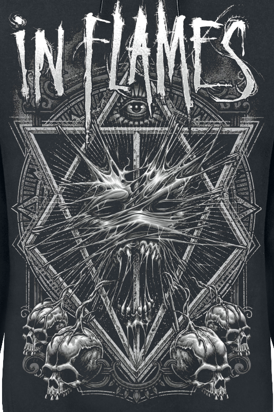Sweat-shirt à capuche  de In Flames - I´m Your Soul - S à XXL - pour Homme - noir - In Flames - View 2