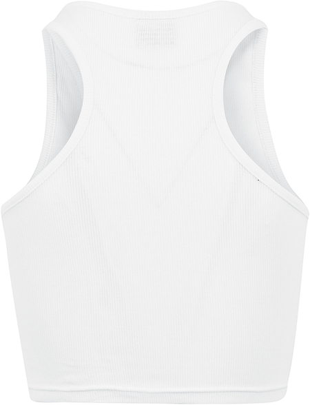 Top  de Urban Classics - Débardeur Court Femme - S à XL - pour Femme - blanc - Urban Classics - View 2
