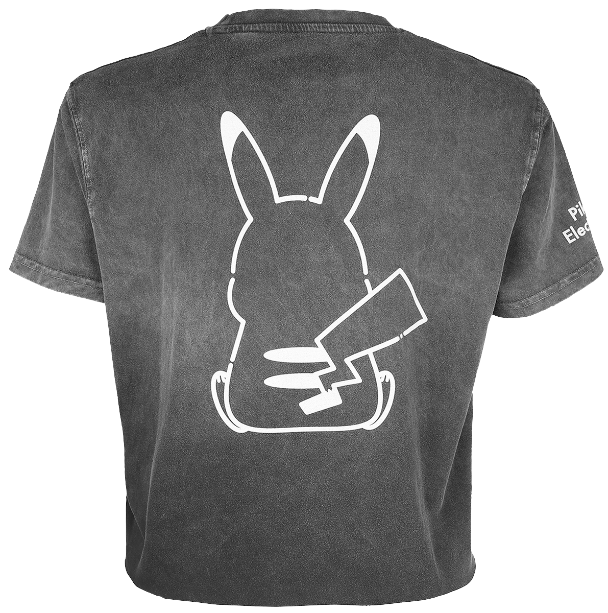 T-Shirt Manches courtes Gaming de Pokémon - Pikachu - S à XXL - pour Femme - gris - Pokémon - View 2