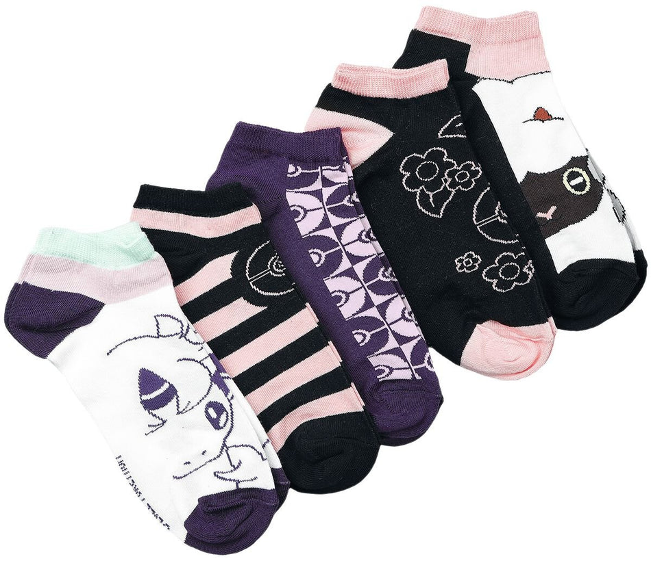 Chaussettes Gaming de Pokémon - Personnages - EU35-38 à EU 39-42 - pour Femme - multicolore - Pokémon