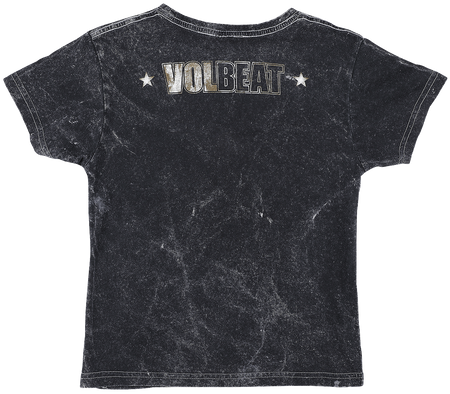 T-shirt  de Volbeat - Kids - Rewind, Replay, Rebound - 110/116 à 158/164 - pour filles & garçonse - anthracite - Volbeat - View 2