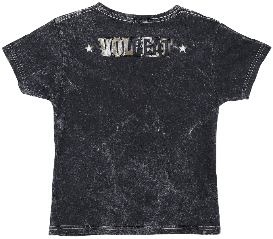 T-shirt  de Volbeat - Kids - Rewind, Replay, Rebound - 110/116 à 158/164 - pour filles & garçonse - anthracite - Volbeat - View 2