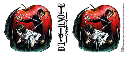 Mug  de Death Note - Pomme - pour Indifférent - Standard - Death Note - View 2
