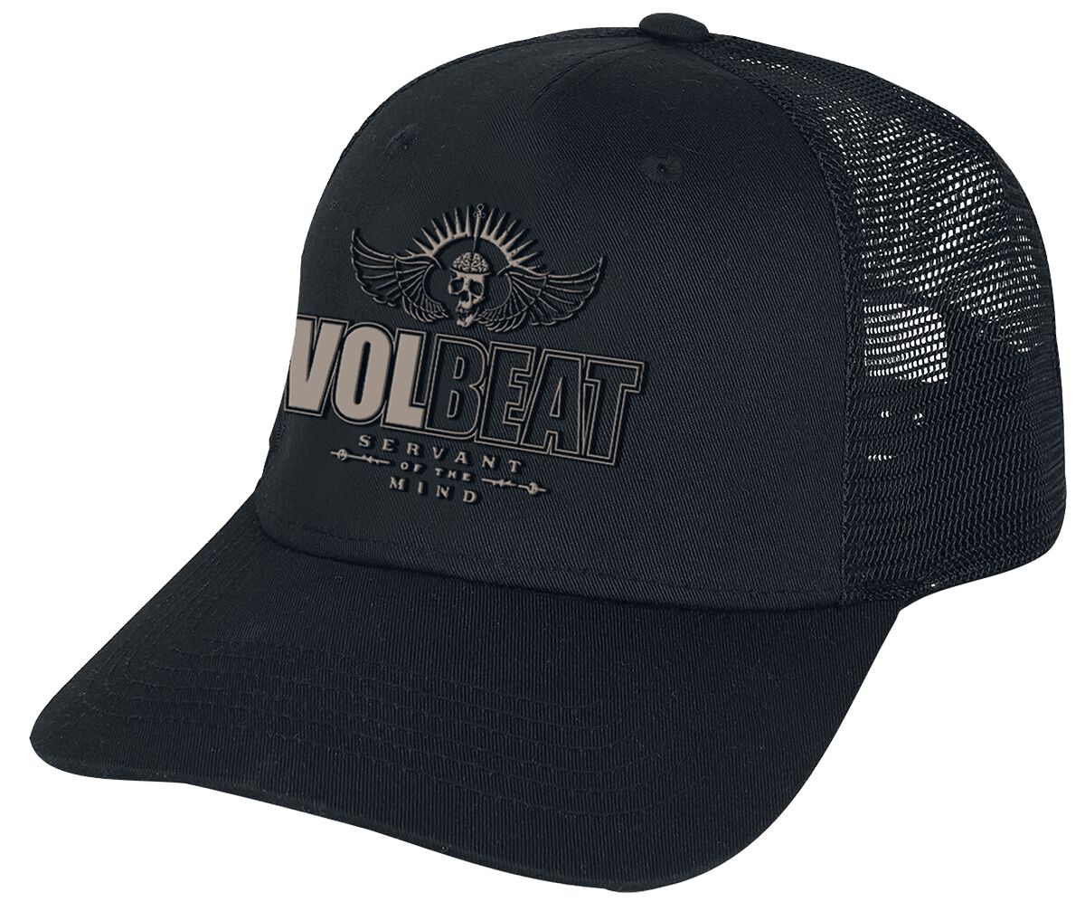 Casquette  de Volbeat - Servant Of The Mind - Trucker Cap - pour Unisexe - noir - Volbeat