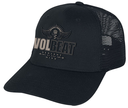 Casquette  de Volbeat - Servant Of The Mind - Trucker Cap - pour Unisexe - noir - Volbeat