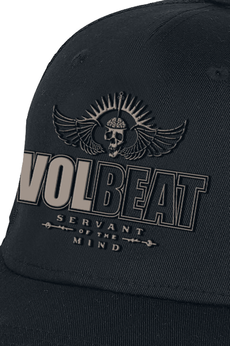 Casquette  de Volbeat - Servant Of The Mind - Trucker Cap - pour Unisexe - noir - Volbeat - View 2