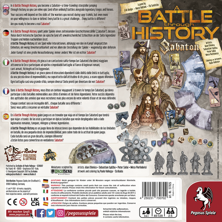 Jeu de Société  de Sabaton - A Battle Through History - pour Unisexe - Standard - Sabaton - View 2