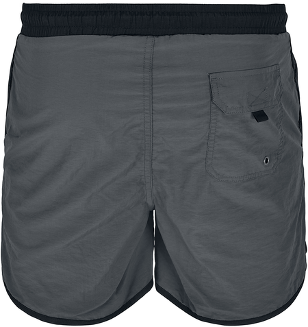 Short de bain  de Urban Classics - Short de Bain Rétro - S à 3XL - pour Homme - anthracite - Urban Classics - View 2