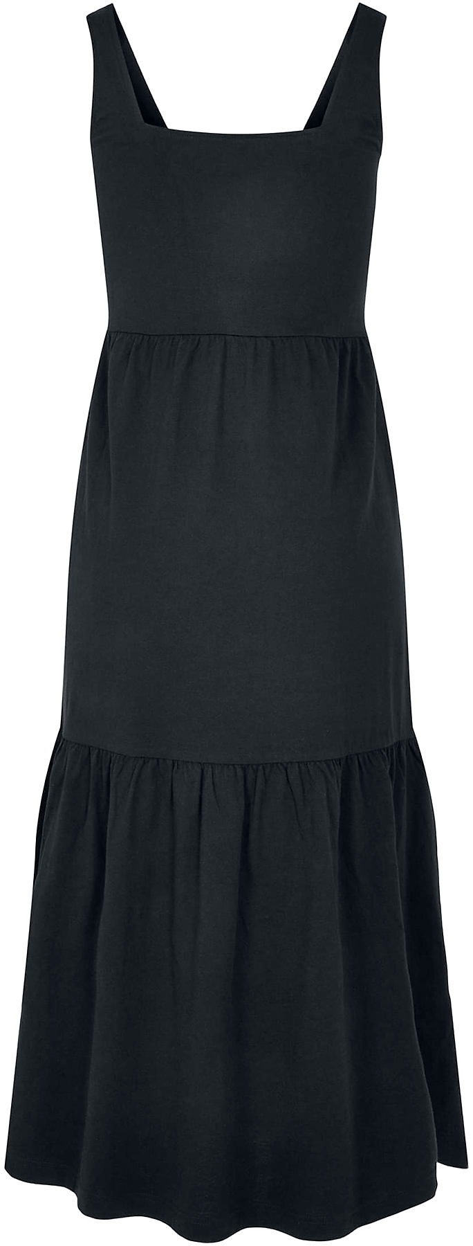 Robe longue  de Urban Classics - Robe longue d'été Valance pour femmes - XS à 3XL - pour Femme - noir - Urban Classics - View 2