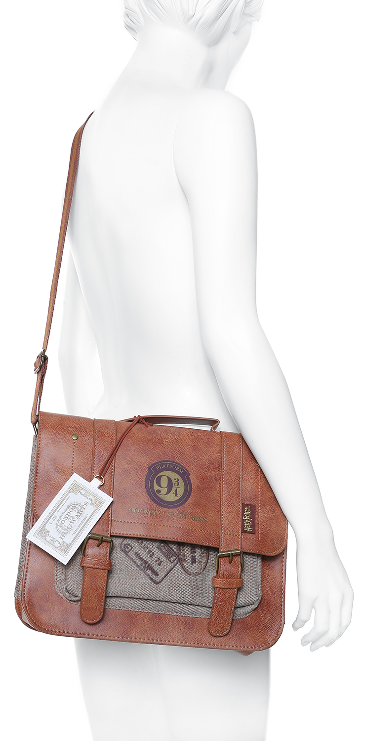 Sac à bandoulière  de Harry Potter - Platform 9 3/4 - pour Unisexe - beige/marron - Harry Potter - View 2