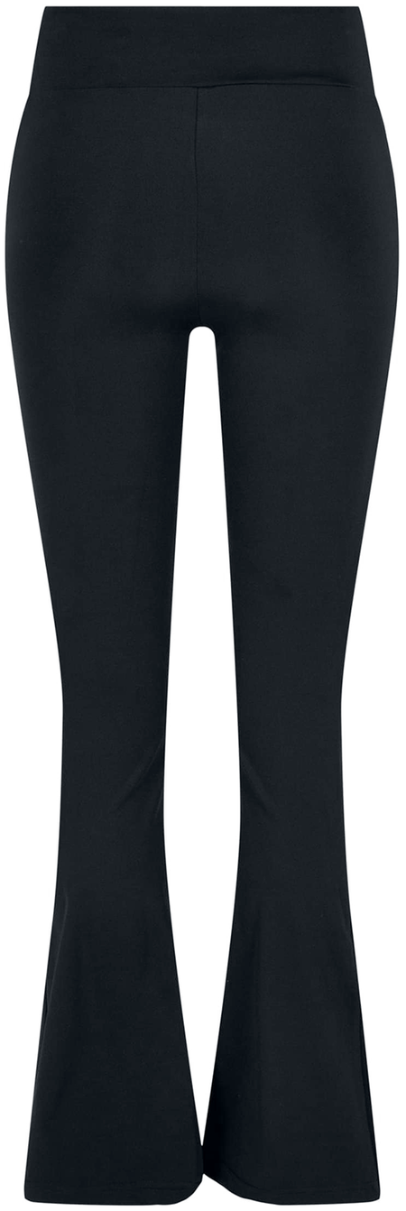 Legging  de Urban Classics - Leggings Évasé Taille Haute Recyclé - XS à 3XL - pour Femme - noir - Urban Classics - View 2