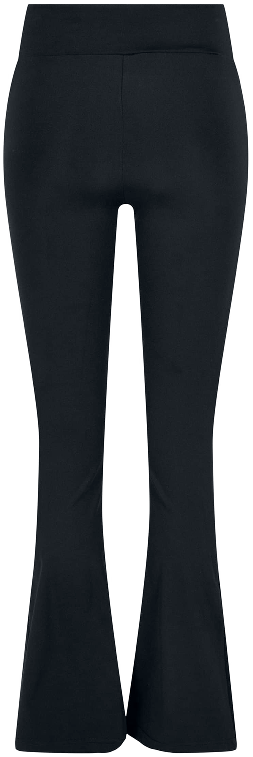 Legging  de Urban Classics - Leggings Évasé Taille Haute Recyclé - XS à 4XL - pour Femme - noir - Urban Classics - View 2