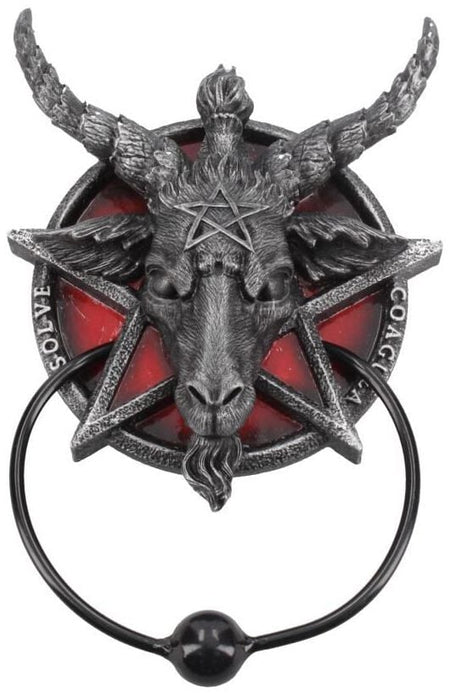 Décoration de porte Gothic de Nemesis Now - Heurtoir De Porte Baphomet - pour Unisexe - Standard - Nemesis Now