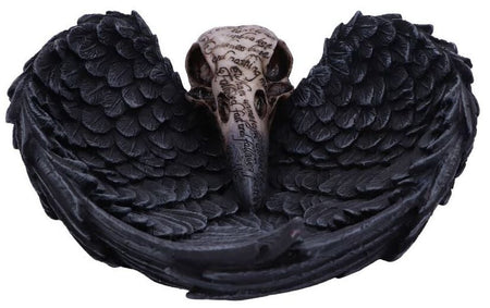 Articles De Décoration Gothic de Nemesis Now - Edgar's Raven - pour Unisexe - noir/beige - Nemesis Now