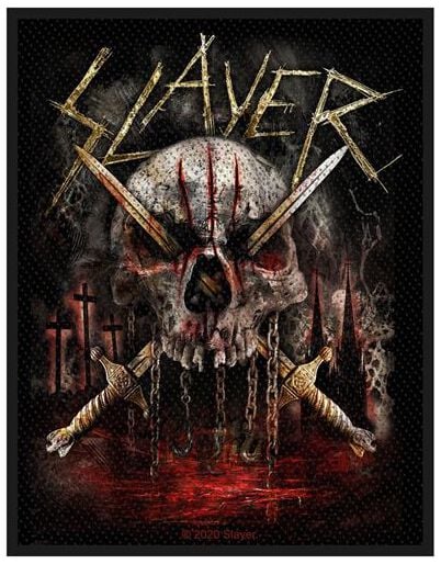 Patch  de Slayer - Skull & Swords - pour Unisexe - multicolore - Slayer
