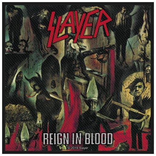 Patch  de Slayer - Reign In Blood - pour Unisexe - multicolore - Slayer