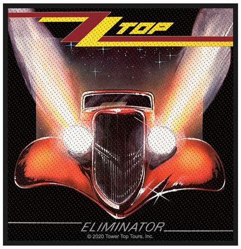 Patch  de ZZ Top - Eliminator - pour Unisexe - multicolore - ZZ Top