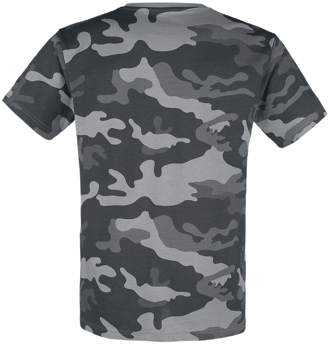 T-Shirt Manches courtes  de Brandit - T-Shirt Premium - S à 5XL - pour Homme - camouflage gris - Brandit - View 2