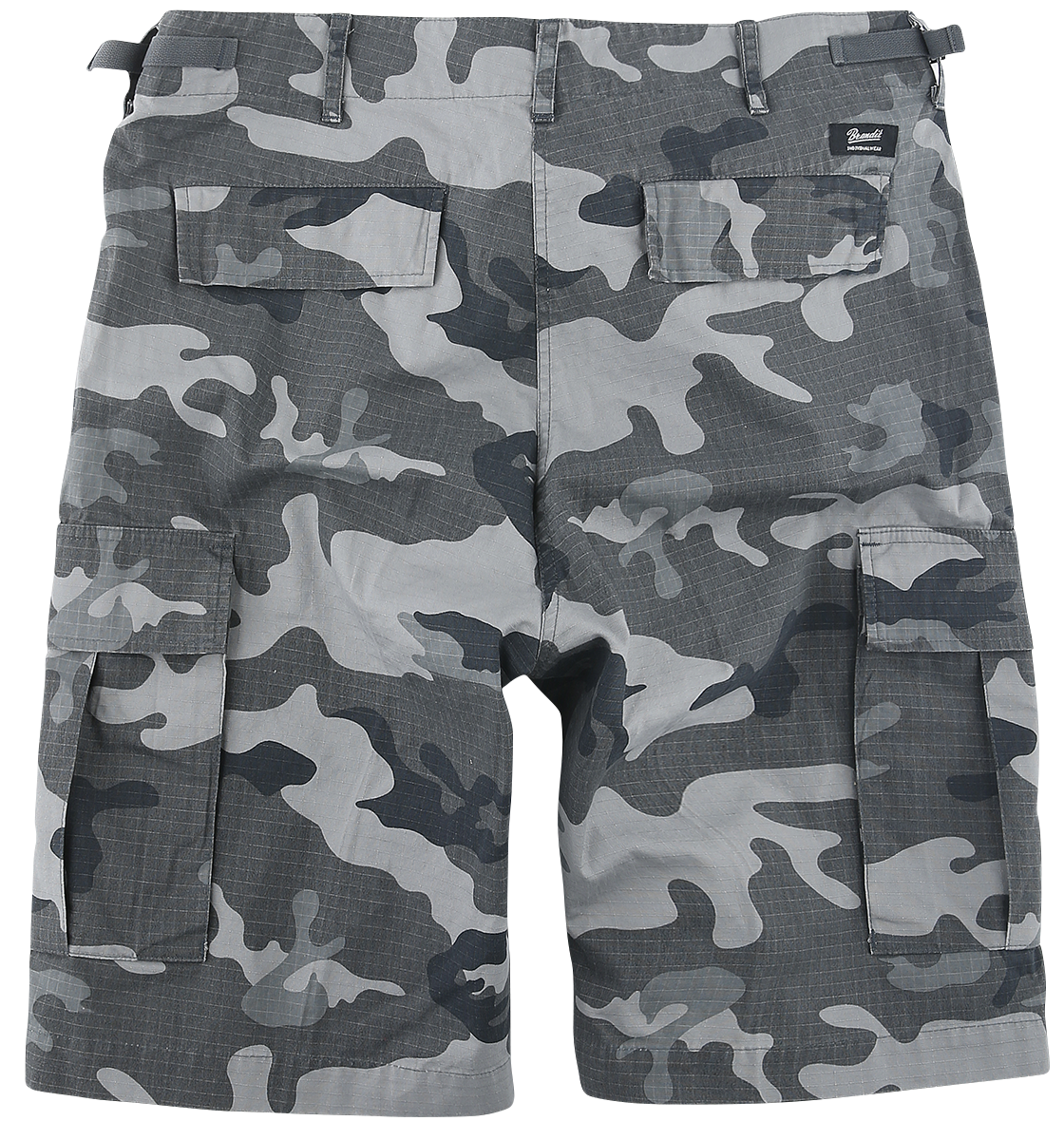 Short  de Brandit - Short BDU Ripstop - S à 7XL - pour Homme - camouflage gris - Brandit - View 2