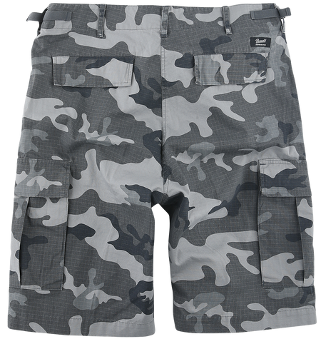 Short  de Brandit - Short BDU Ripstop - S à 7XL - pour Homme - camouflage gris - Brandit - View 2