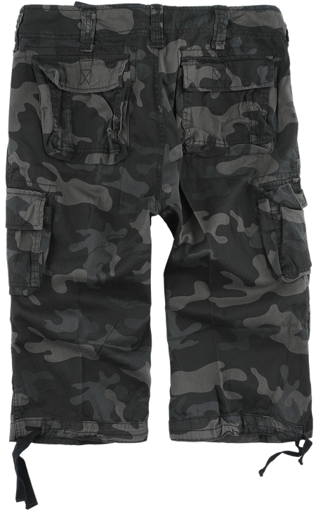 Short  de Brandit - Short 3/4 Urban Legend - S à 3XL - pour Homme - camouflage sombre - Brandit - View 2