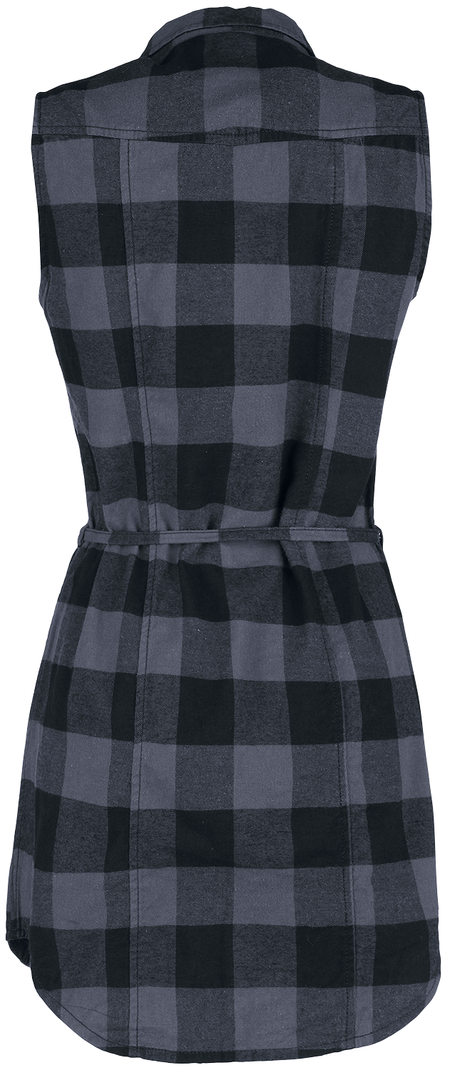 Top  de Brandit - Chemise Longue Sans Manches Gracey - XS à 5XL - pour Femme - noir/gris - Brandit - View 2