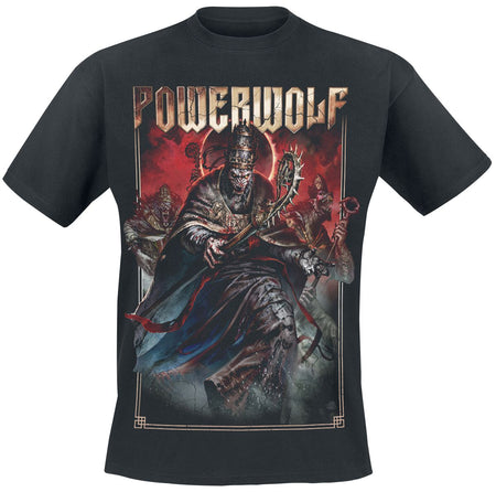 T-Shirt Manches courtes  de Powerwolf - Blood Of The Saints - S à 3XL - pour Homme - noir - Powerwolf