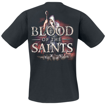 T-Shirt Manches courtes  de Powerwolf - Blood Of The Saints - S à 3XL - pour Homme - noir - Powerwolf - View 2