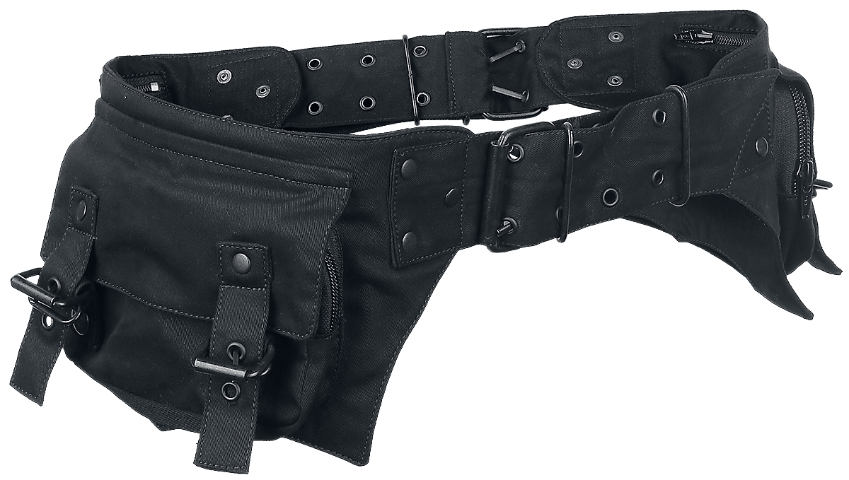 Sac Banane Gothic de Gothicana by EMP - Ceinture Sacoches - pour Unisexe - noir - Gothicana by EMP - View 2
