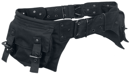 Sac Banane Gothic de Gothicana by EMP - Ceinture Sacoches - pour Unisexe - noir - Gothicana by EMP - View 2