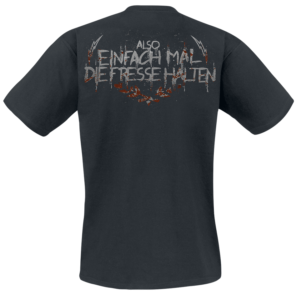 T-Shirt Manches courtes  de Hämatom - Ihr wisst gar nichts über mich - S à 5XL - pour Homme - noir - Hämatom - View 2