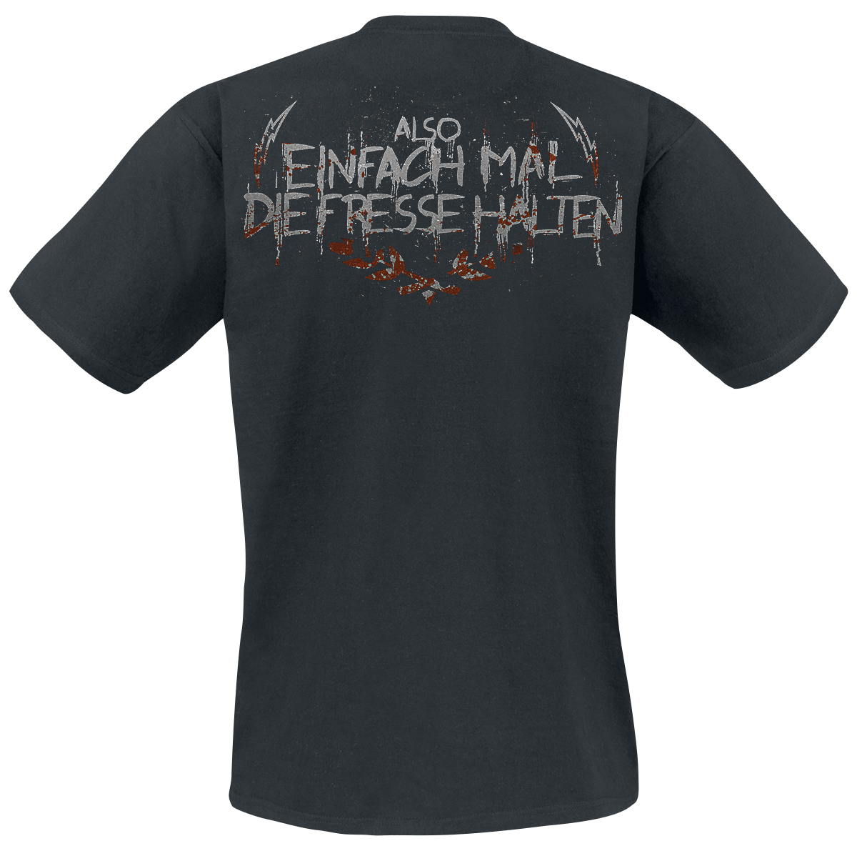 T-Shirt Manches courtes  de Hämatom - Ihr wisst gar nichts über mich - S à 5XL - pour Homme - noir - Hämatom - View 2