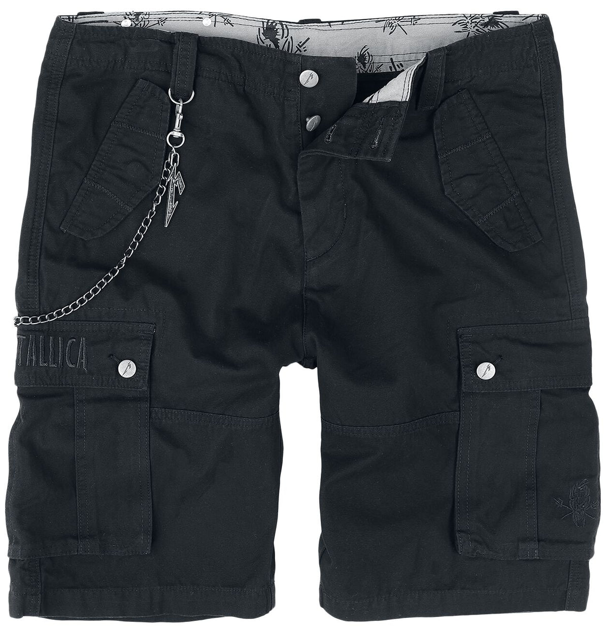 Short  de Metallica - EMP Signature Collection - S à 3XL - pour Homme - noir - metallica