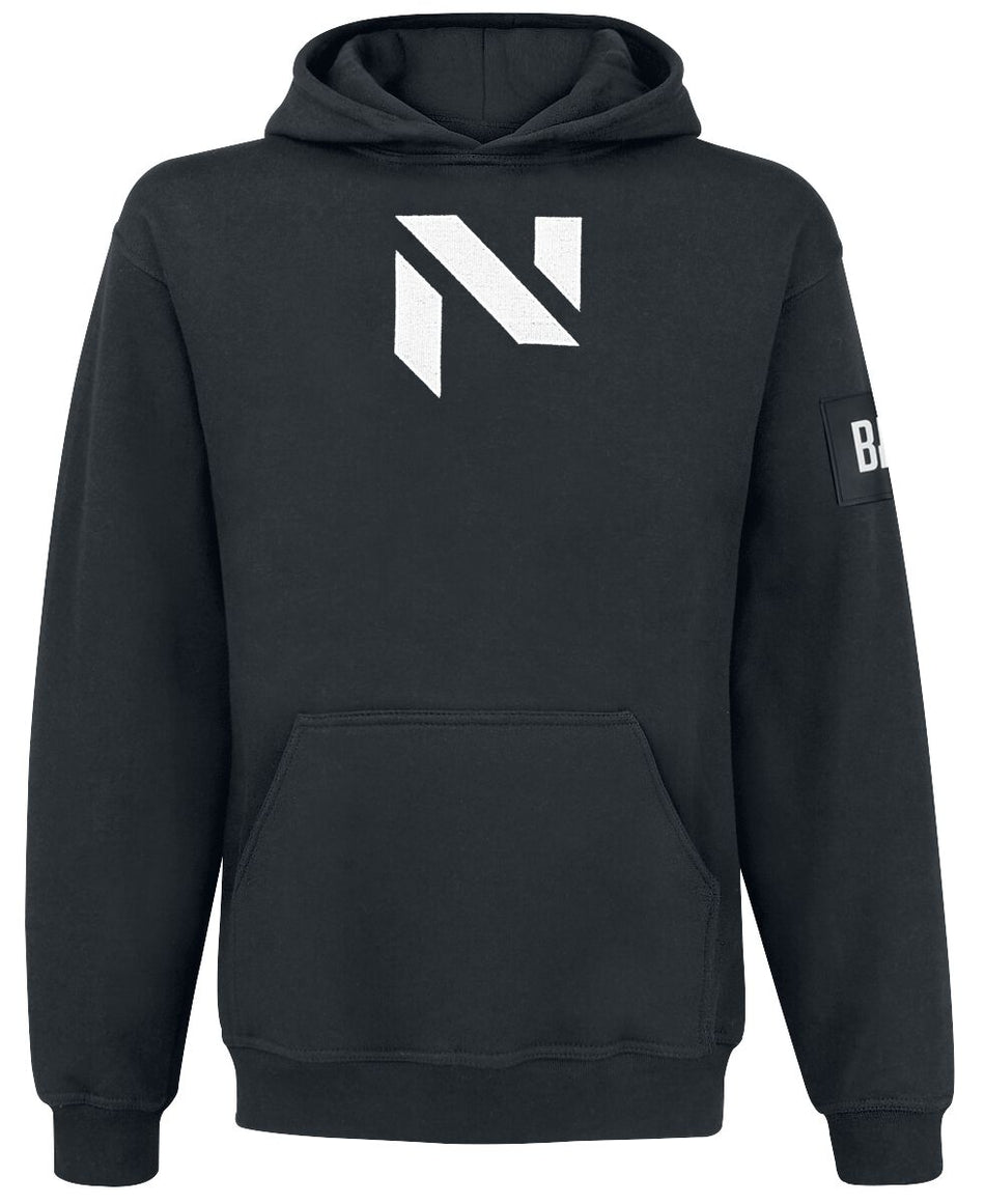 Sweat-shirt à capuche Gaming de Battlefield - 2042 - N Icon - XS à M - pour Unisexe - noir - Battlefield