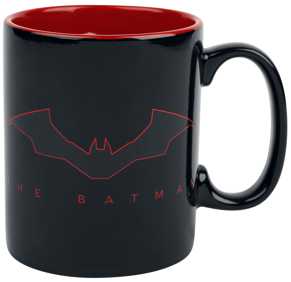 Mug  de Batman - The Batman - Mug Thermoréactif - pour Unisexe - noir/rouge - Batman - View 2