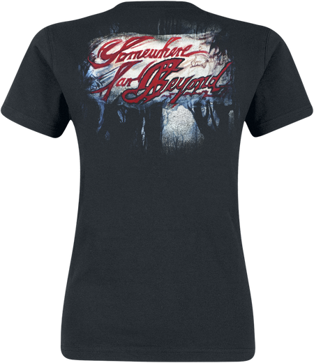 T-Shirt Manches courtes  de Blind Guardian - Somewhere far beyond - S à XXL - pour Femme - noir - Blind Guardian - View 2