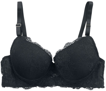 Brassière  de Grey Velvet - Soutien-Gorge en Dentelle - S à XXL - pour Femme - noir - Grey Velvet