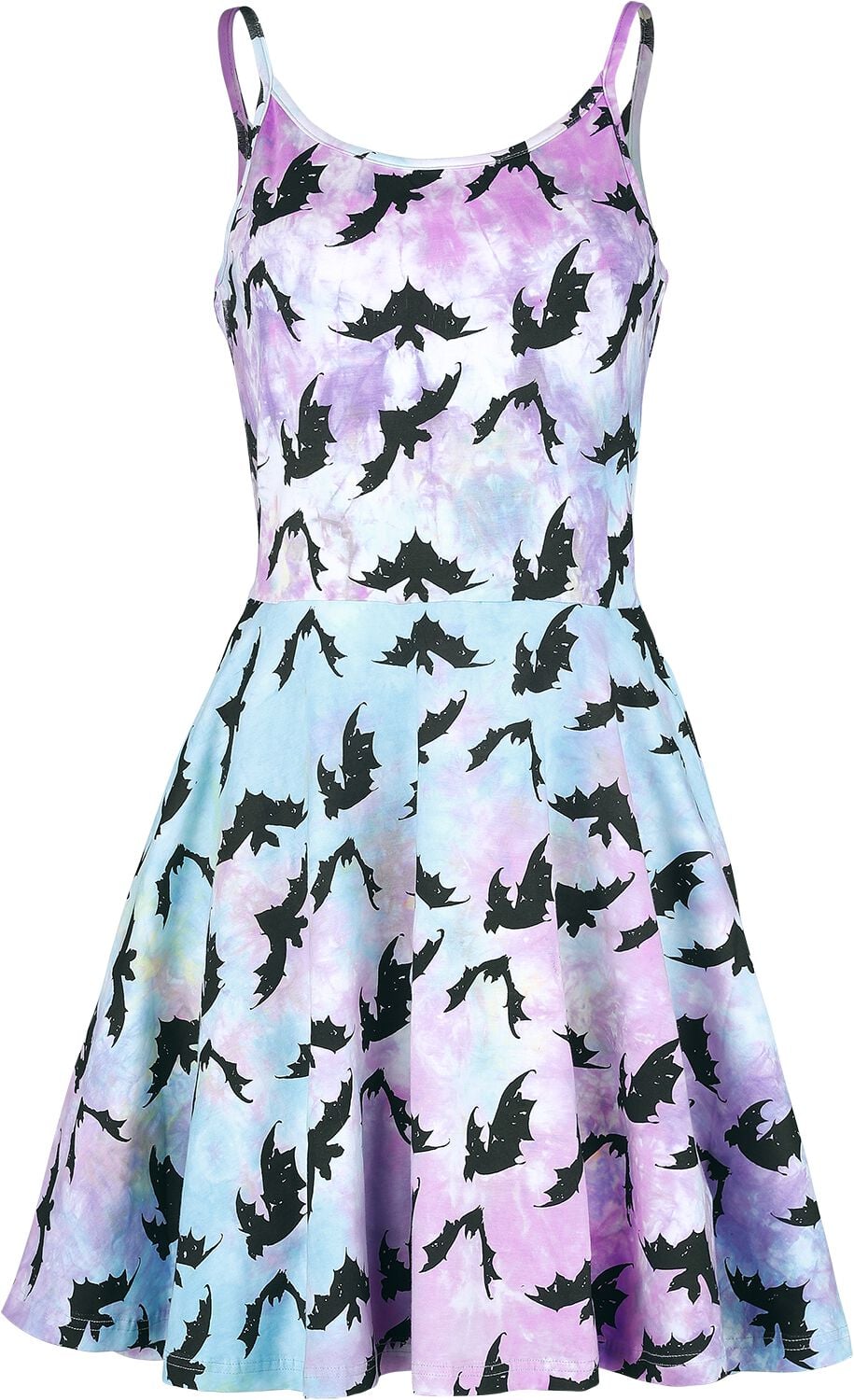 Robe courte  de Heartless - Robe Rule The Night - XS à XXL - pour Femme - multicolore - Heartless