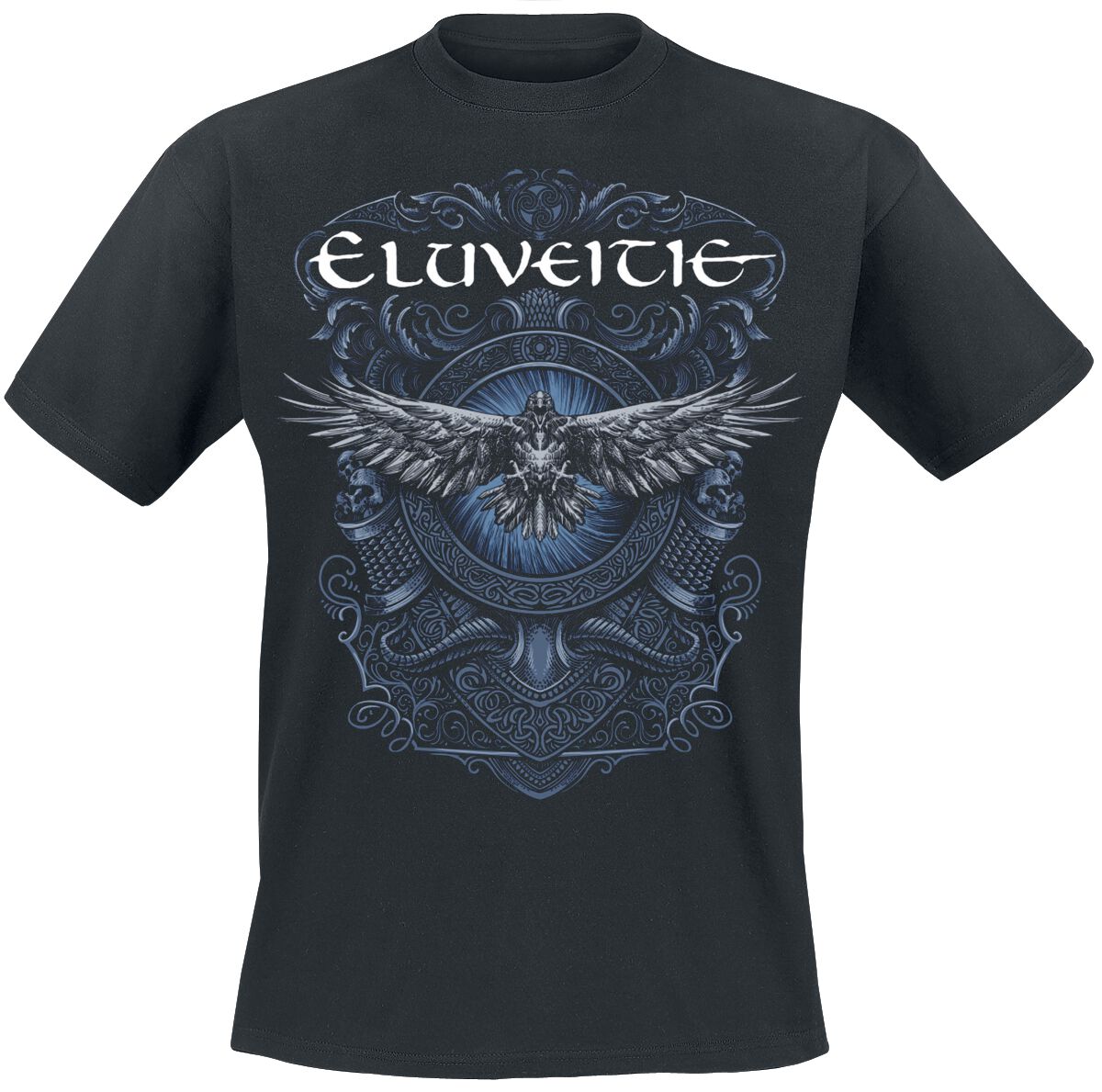 T-Shirt Manches courtes  de Eluveitie - Dark Raven - S à XXL - pour Homme - noir - Eluveitie