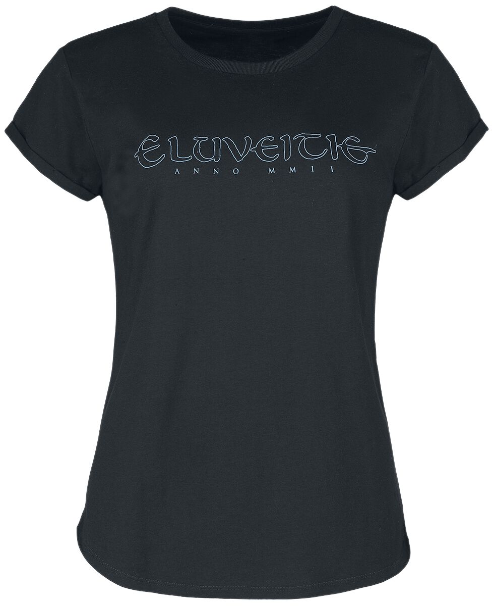 T-Shirt Manches courtes  de Eluveitie - Triskel - S à XL - pour Femme - noir - Eluveitie