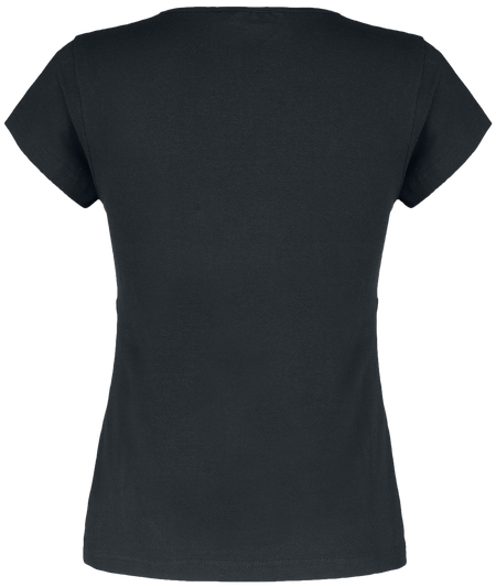 T-Shirt Manches courtes Gothic de Chemical Black - Haut Maniacal - S à M - pour Femme - noir - Chemical Black - View 2